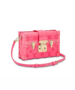 Louis Vuitton Petite Malle Bag M20745 Fluo Pink