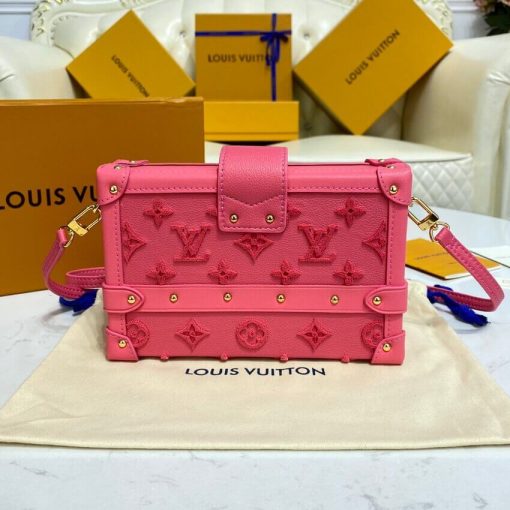 Louis Vuitton Petite Malle Bag M20745 Fluo Pink - Image 4