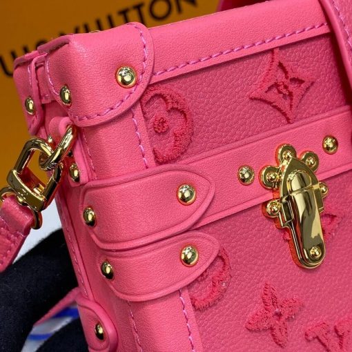 Louis Vuitton Petite Malle Bag M20745 Fluo Pink - Image 7