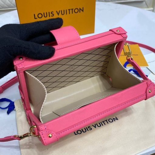 Louis Vuitton Petite Malle Bag M20745 Fluo Pink - Image 9