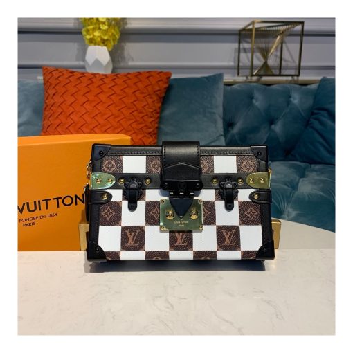Louis Vuitton Petite Malle M53201 M53253 Creme - Image 2