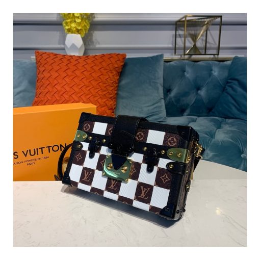 Louis Vuitton Petite Malle M53201 M53253 Creme - Image 3