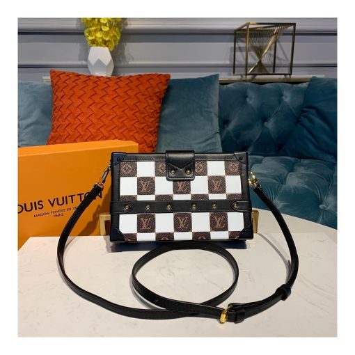 Louis Vuitton Petite Malle M53201 M53253 Creme - Image 4
