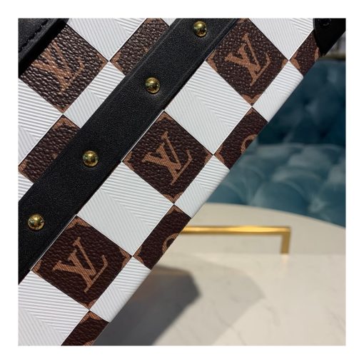 Louis Vuitton Petite Malle M53201 M53253 Creme - Image 7