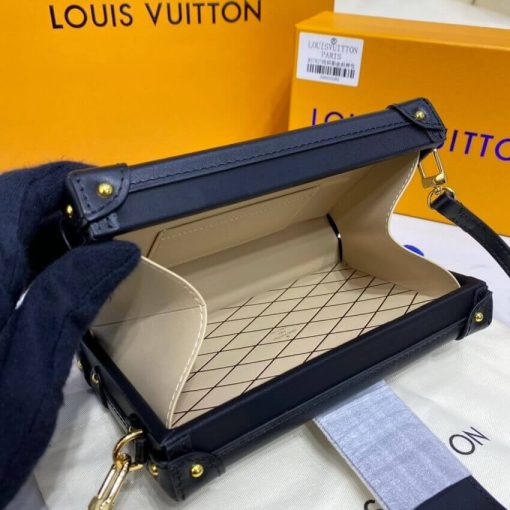 Louis Vuitton Petite Malle Monogram Metal Bag M57817 - Image 15