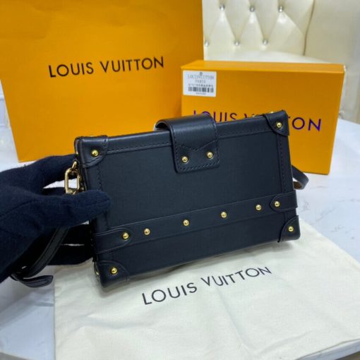Louis Vuitton Petite Malle Monogram Metal Bag M57817 - Image 6