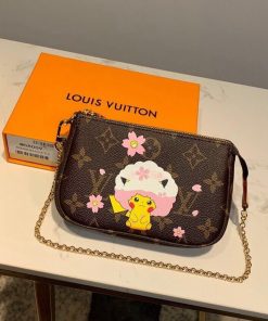 Louis Vuitton Pikachu Print Mini Pochette Accessoires M58009