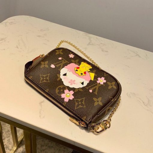 Louis Vuitton Pikachu Print Mini Pochette Accessoires M58009 - Image 4