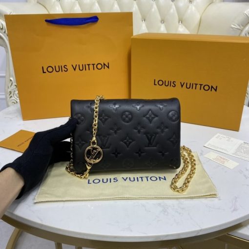 Louis Vuitton Pochette Coussin M80742 M80743 M80745 Black - Image 5