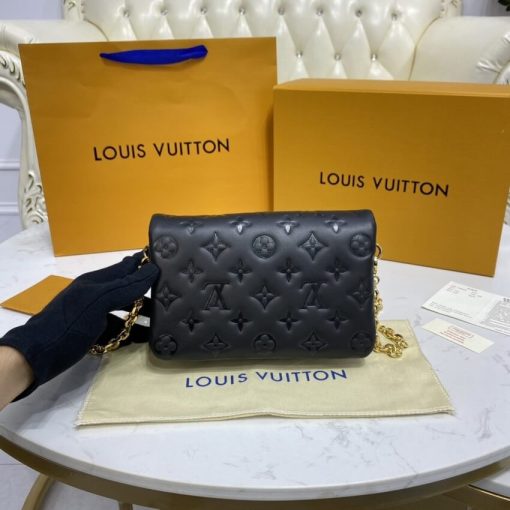 Louis Vuitton Pochette Coussin M80742 M80743 M80745 Black - Image 7