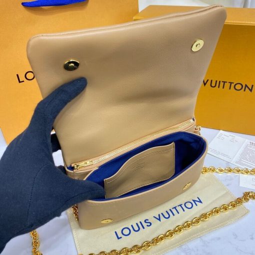 Louis Vuitton Pochette Coussin M80818 Camel Brown - Image 14
