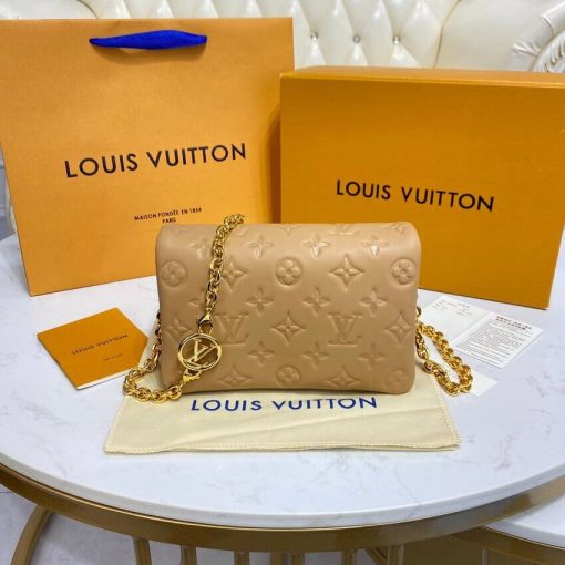 Louis Vuitton Pochette Coussin M80818 Camel Brown - Image 5