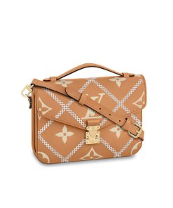 Louis Vuitton Pochette Metis M46018 M46028 Apricot