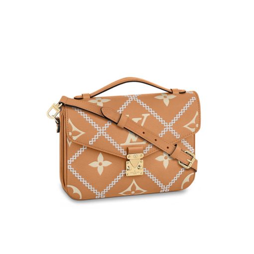 Louis Vuitton Pochette Metis M46018 M46028 Apricot