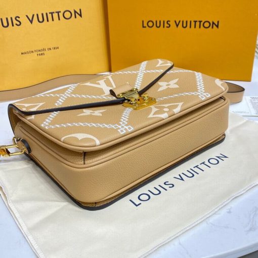 Louis Vuitton Pochette Metis M46018 M46028 Apricot - Image 7