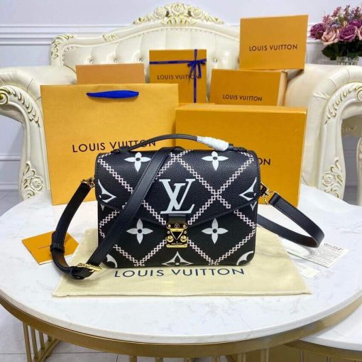 Louis Vuitton Pochette Metis M46018 M46028 Black - Image 4