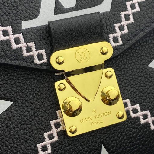 Louis Vuitton Pochette Metis M46018 M46028 Black - Image 10