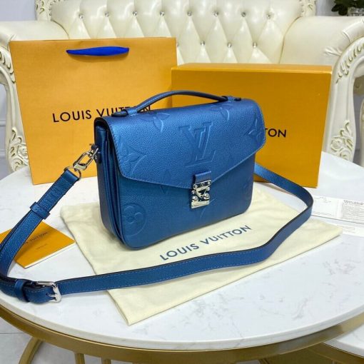 Louis Vuitton Pochette Metis M59211 Navy Nacre - Image 4