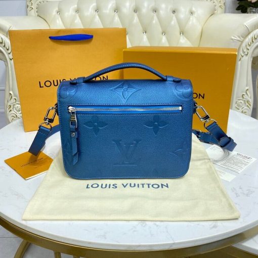 Louis Vuitton Pochette Metis M59211 Navy Nacre - Image 5