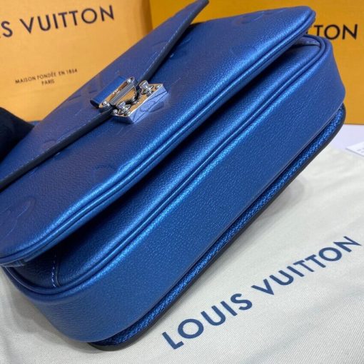 Louis Vuitton Pochette Metis M59211 Navy Nacre - Image 6