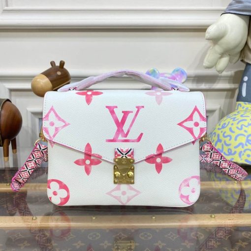 Louis Vuitton Pochette Metis MM M23055 Pink