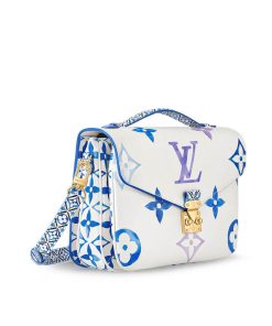 Louis Vuitton Pochette Metis MM M23055 Blue