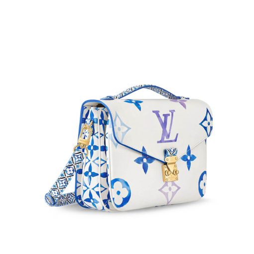 Louis Vuitton Pochette Metis MM M23055 Blue