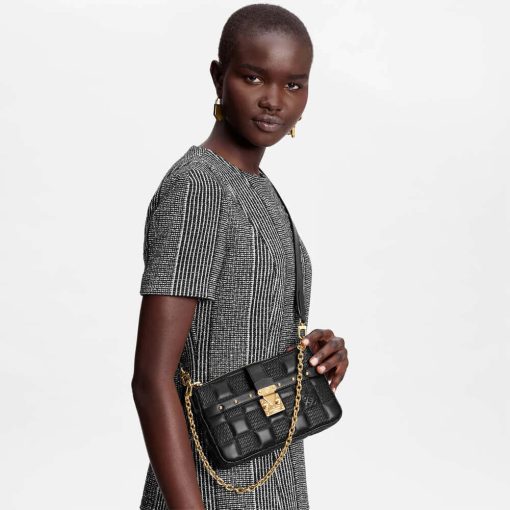 Louis Vuitton Pochette Troca M59046 M59048 M59049 Black - Image 2