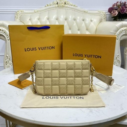 Louis Vuitton Pochette Troca M59046 M59048 M59049 Beige - Image 7