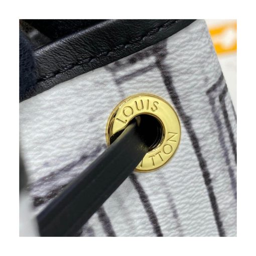 Louis Vuitton Printed Matte Calf Leather Noé MM M59105 - Image 11