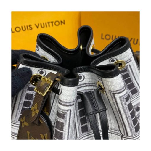 Louis Vuitton Printed Matte Calf Leather Noé MM M59105 - Image 8