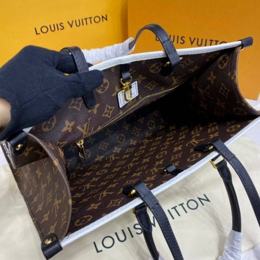 Louis Vuitton Printed Matte Calf Leather Onthego MM M59264 - Image 12