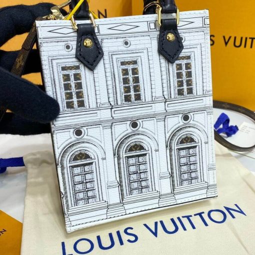 Louis Vuitton Printed Matte Calf Leather Petit Sac Plat M80991 - Image 11