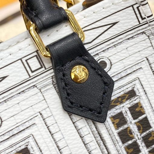 Louis Vuitton Printed Matte Calf Leather Petit Sac Plat M80991 - Image 12