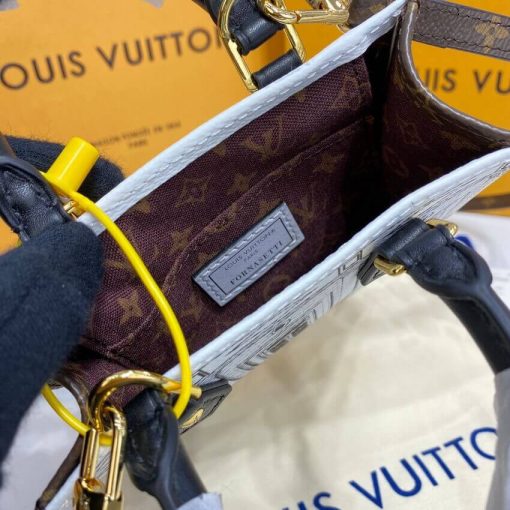 Louis Vuitton Printed Matte Calf Leather Petit Sac Plat M80991 - Image 14