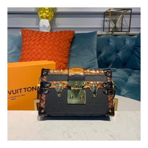 Louis Vuitton Python Leather Petite Malle N94723 - Image 2