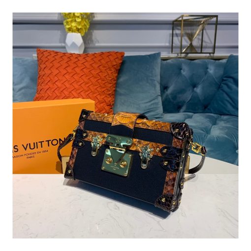 Louis Vuitton Python Leather Petite Malle N94723 - Image 3