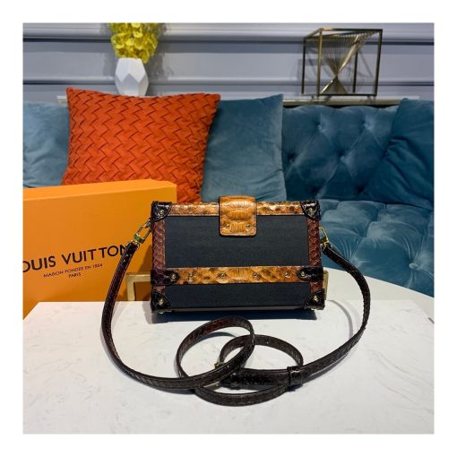 Louis Vuitton Python Leather Petite Malle N94723 - Image 4