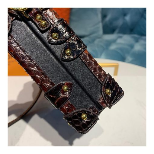 Louis Vuitton Python Leather Petite Malle N94723 - Image 6