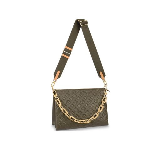 Louis Vuitton Sac Coussin MM M57782 M57783 Khaki