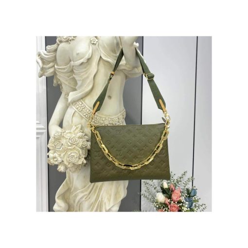 Louis Vuitton Sac Coussin MM M57782 M57783 Khaki - Image 3