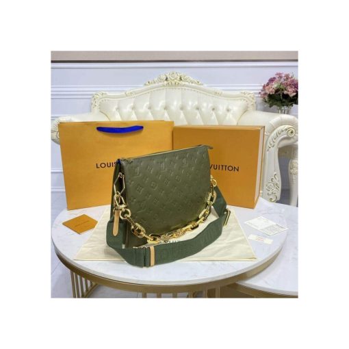 Louis Vuitton Sac Coussin MM M57782 M57783 Khaki - Image 5