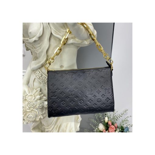 Louis Vuitton Sac Coussin MM M57782 M57783 Black - Image 4