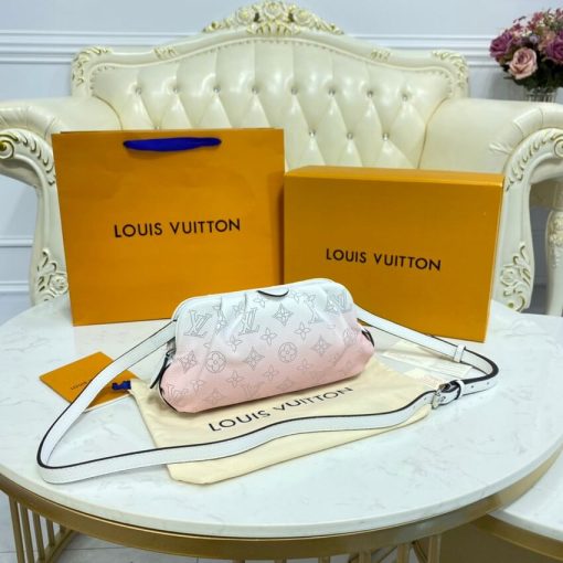 Louis Vuitton Scala Mini Pouch Mahina Leather M80497 Pink - Image 3