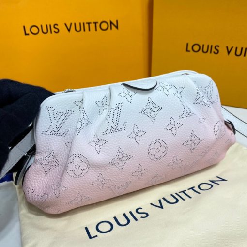 Louis Vuitton Scala Mini Pouch Mahina Leather M80497 Pink - Image 7