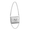 Louis Vuitton Sheepskin Leather Twist PM M59031 Argent