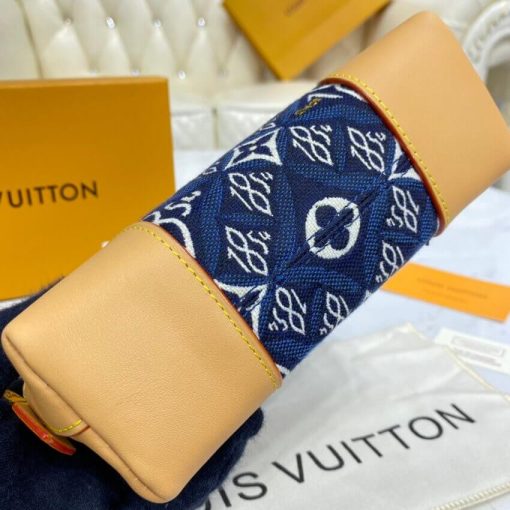 Louis Vuitton Since 1854 Cosmetic Pouch PM M80307 M80076 Blue - Image 5