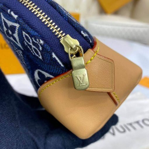 Louis Vuitton Since 1854 Cosmetic Pouch PM M80307 M80076 Blue - Image 7