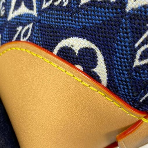 Louis Vuitton Since 1854 Cosmetic Pouch PM M80307 M80076 Blue - Image 8
