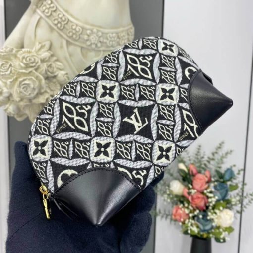 Louis Vuitton Since 1854 Cosmetic Pouch PM M80307 M80076 Grey - Image 3